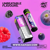 Nasty Juice Grape Mix Berries - ناستي ميكس عنب توت Premium Liquid